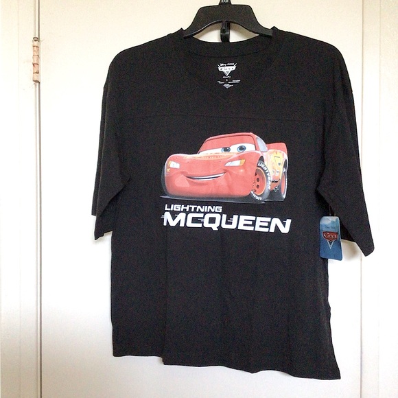 Disney Cars Lightning McQueen T-shirt - Picture 1 of 4